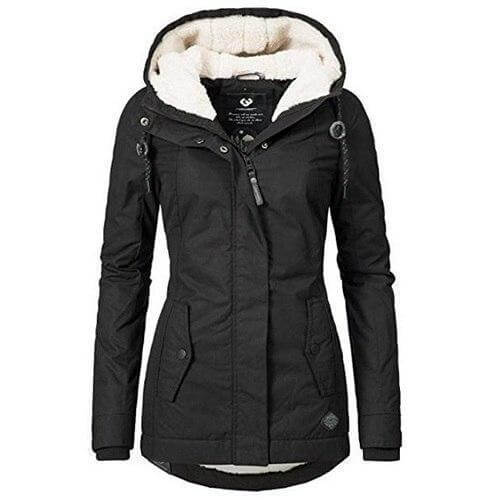 Women's Adjustable Hood Winter Parka