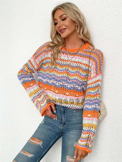 Women's Trendy Loose-Knit Sweater