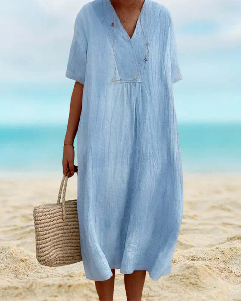 Summer Printed A-Line Dress