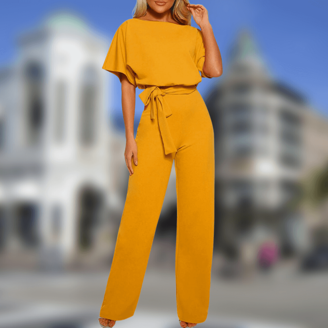Elegant Women's Tailored Jumpsuit