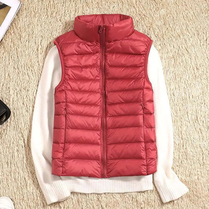 Women's Lightweight Down Sleeveless Puffer Vest