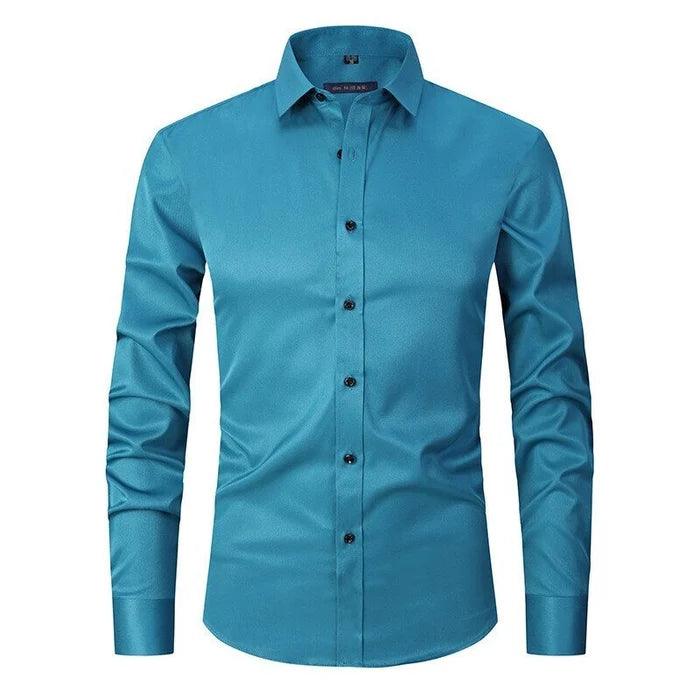 Men's Wrinkle-Free Stretch Dress Shirt