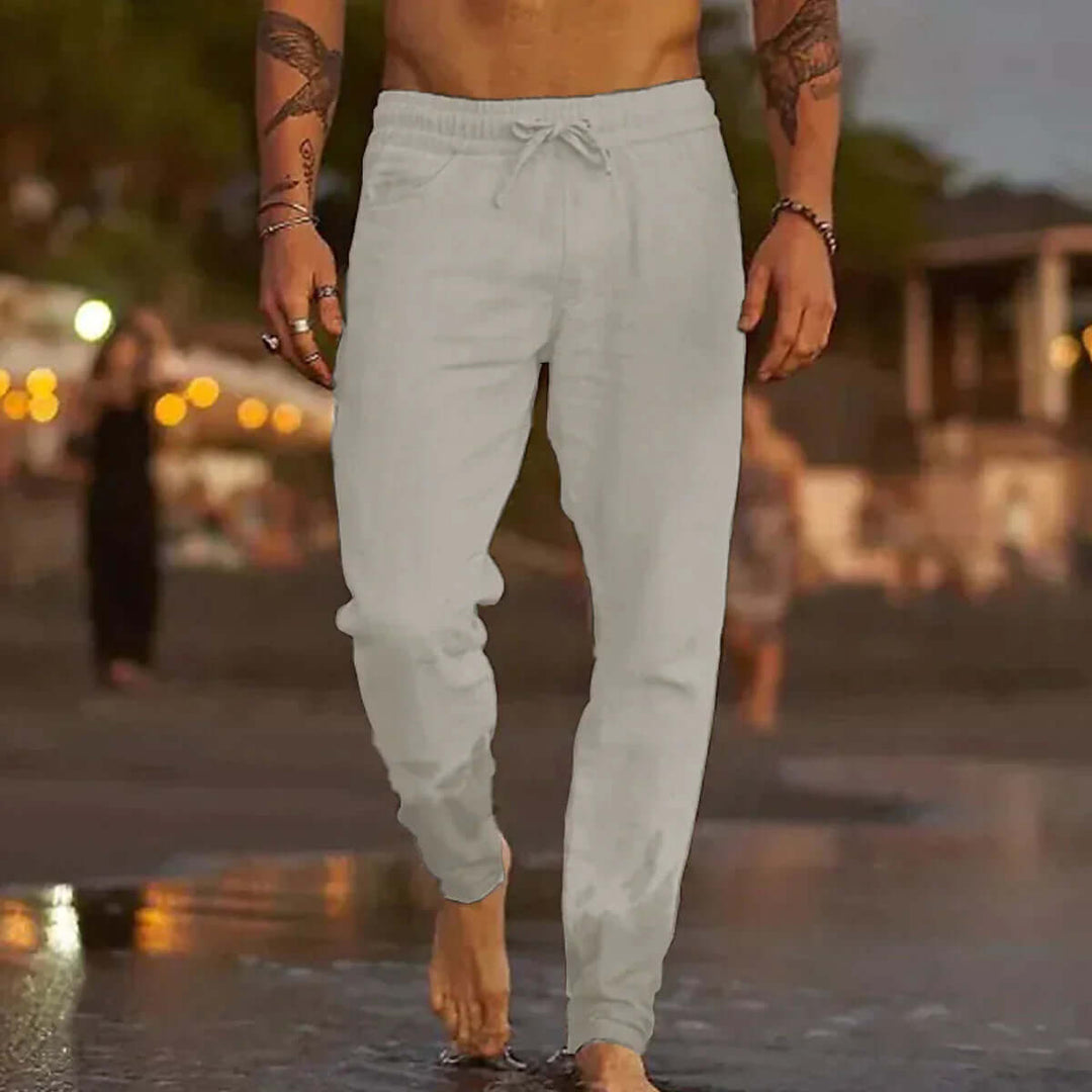 Men's Casual Breathable Elastic Waist Pants