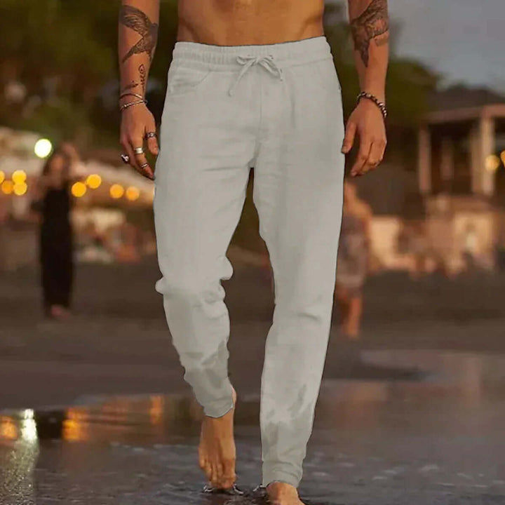 Men's Casual Breathable Elastic Waist Pants