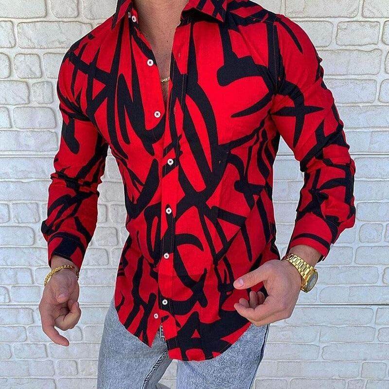 Men's Long-Sleeve Casual Shirt