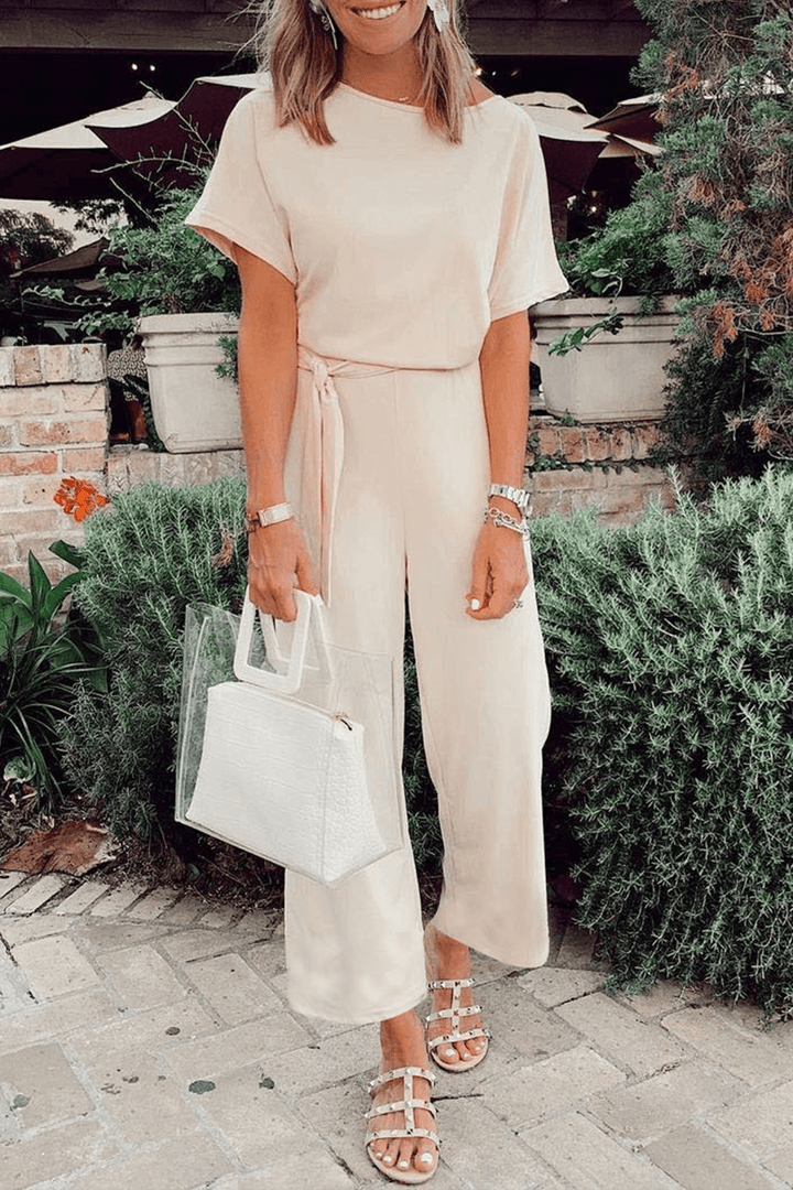 Women's Relaxed Fit Casual Jumpsuit