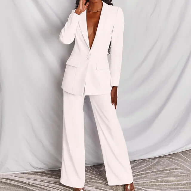 Women's Professional Blazer Pant Set