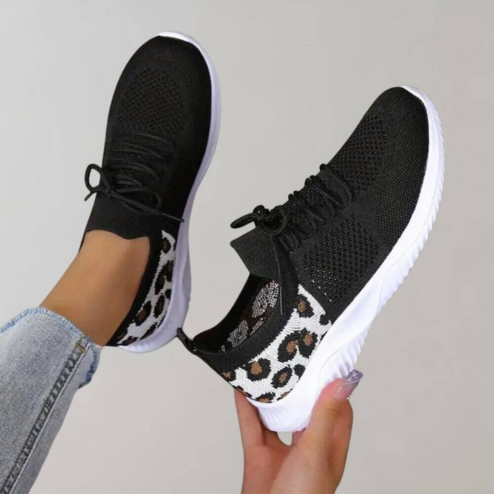 Women's Breathable Knit Mesh Casual Sneakers