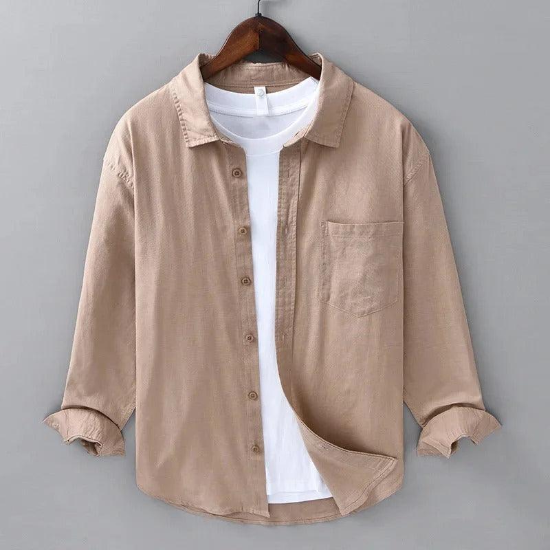 Men's Casual Long-Sleeve Shirt