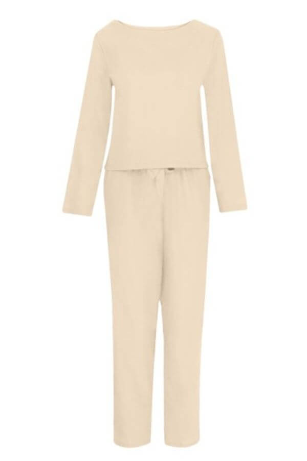 Women's Long Sleeve Shirt & Pencil Pants Set