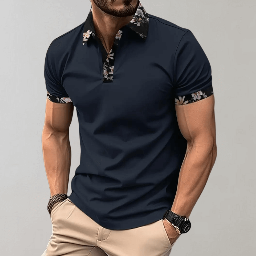 Men's Classic Fit Polo Shirt: Breathable, Short Sleeve Casual Top