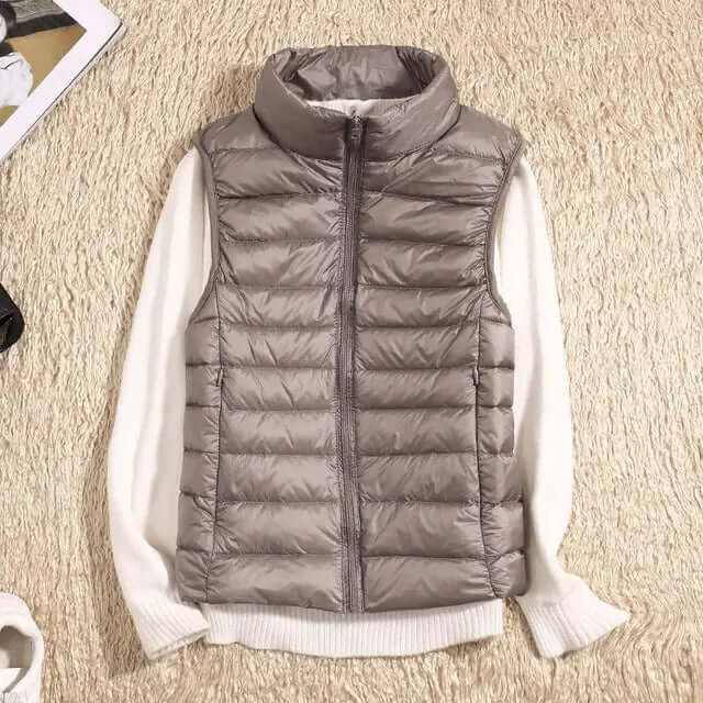 Women's Lightweight Down Sleeveless Puffer Vest