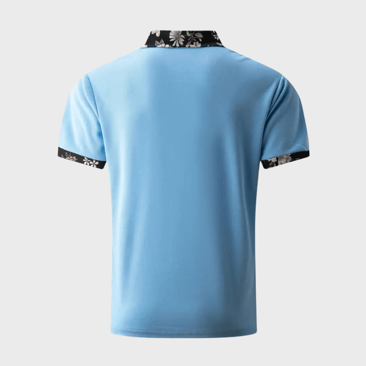 Men's Classic Fit Polo Shirt: Breathable, Short Sleeve Casual Top