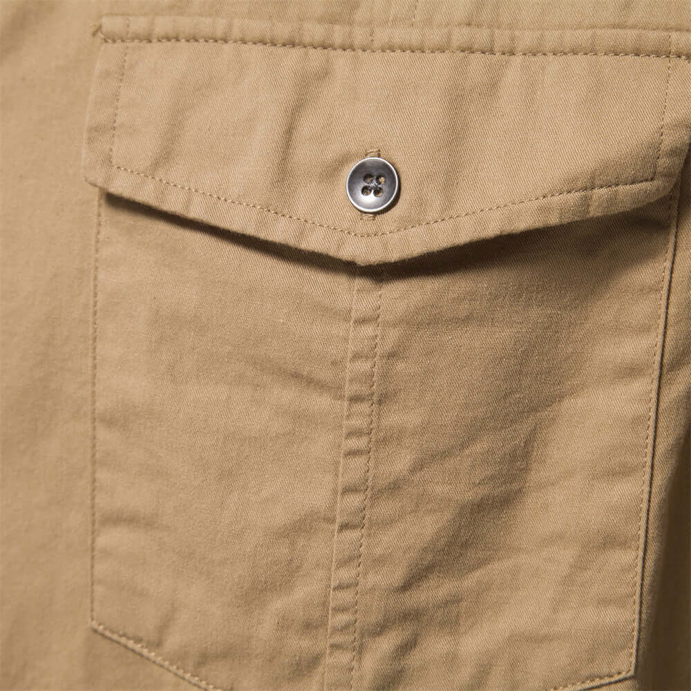 Men's Slim-Fit Long-Sleeve Casual Shirt