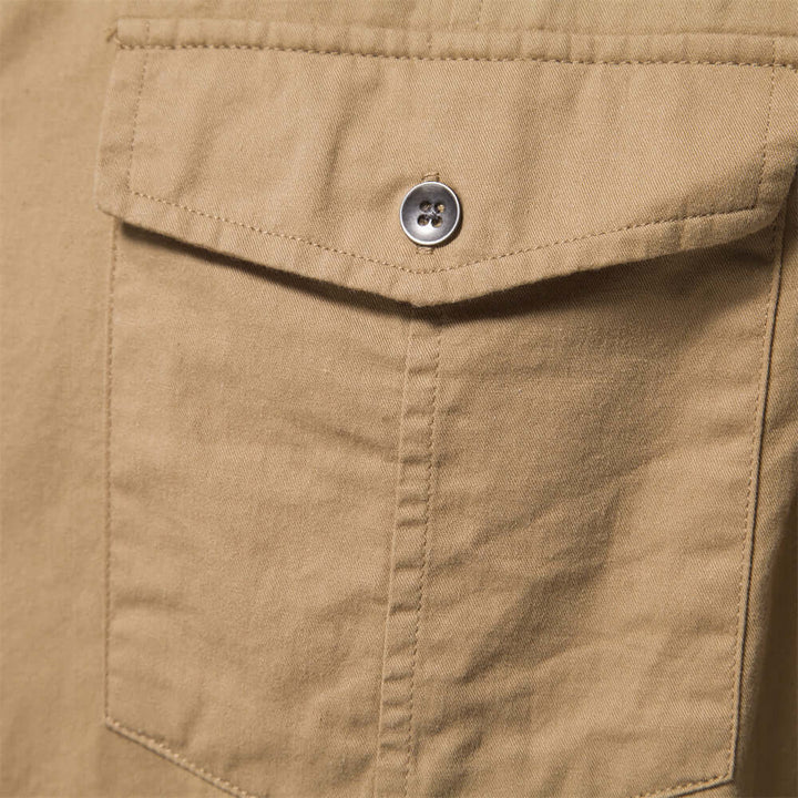 Men's Slim-Fit Long-Sleeve Casual Shirt