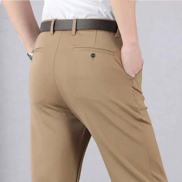 Men's Stretchy Formal Trousers: Comfortable & Stylish