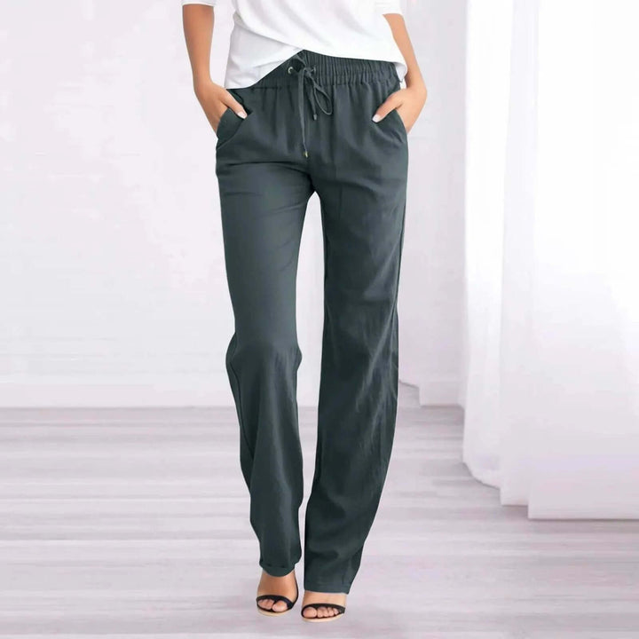 Women's Relaxed Straight Leg Casual Pants