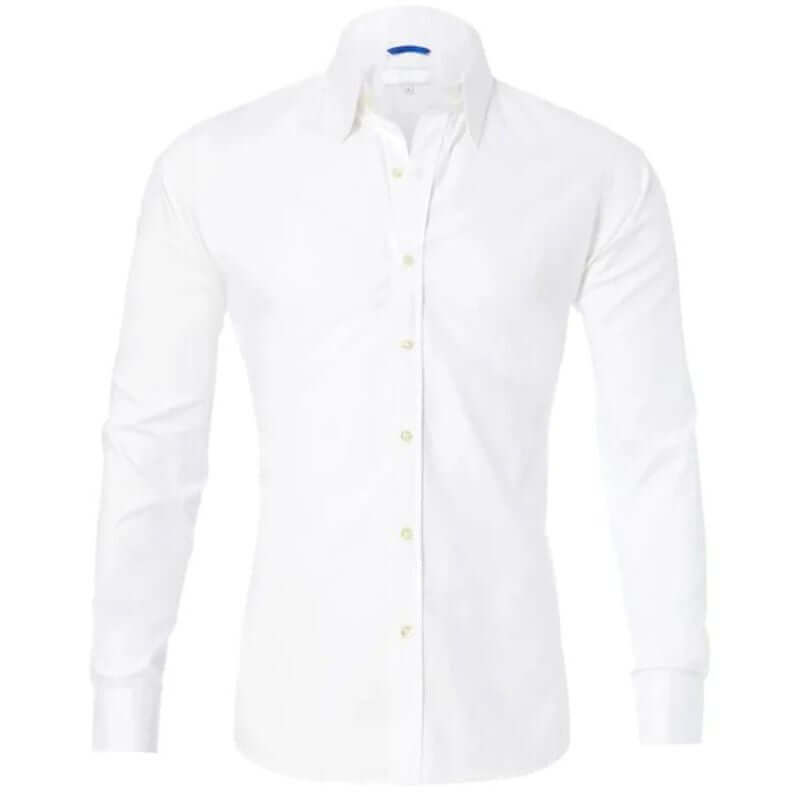 Men's Slim Fit Long Sleeve Dress Shirt
