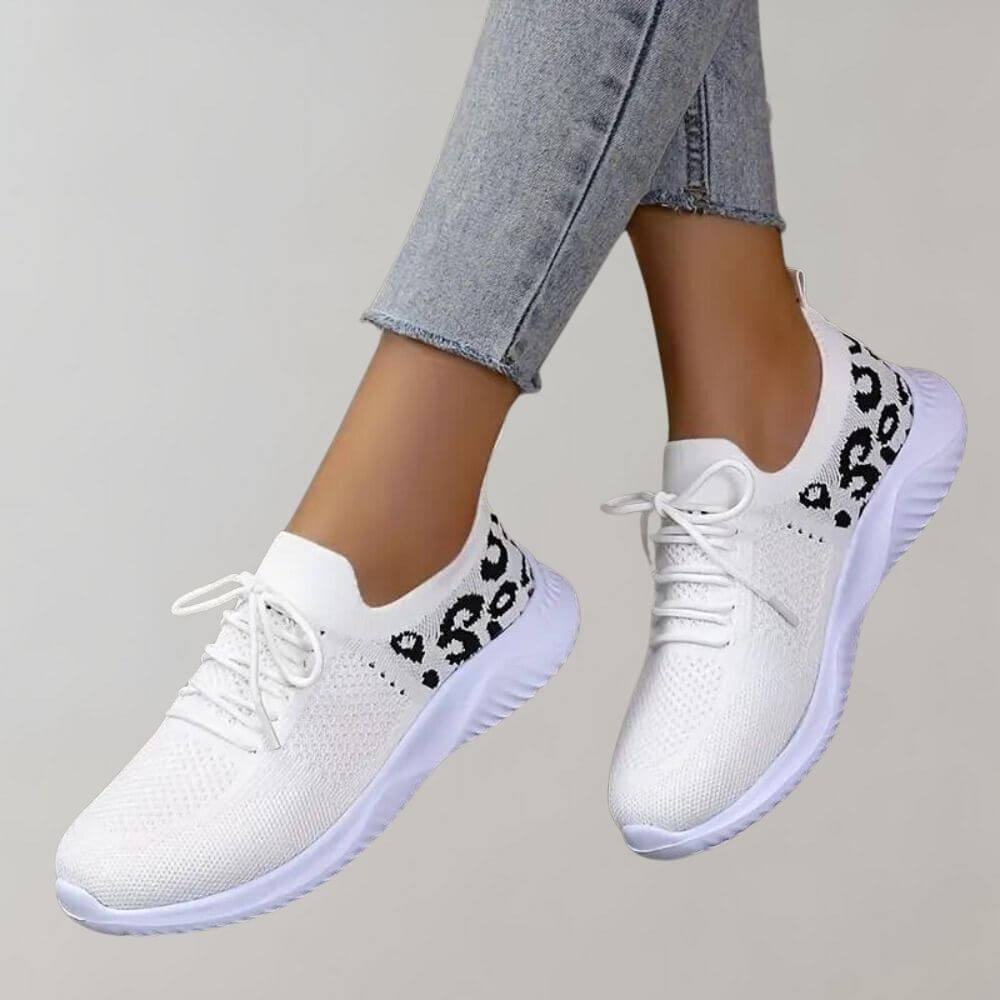 Women's Breathable Knit Mesh Casual Sneakers
