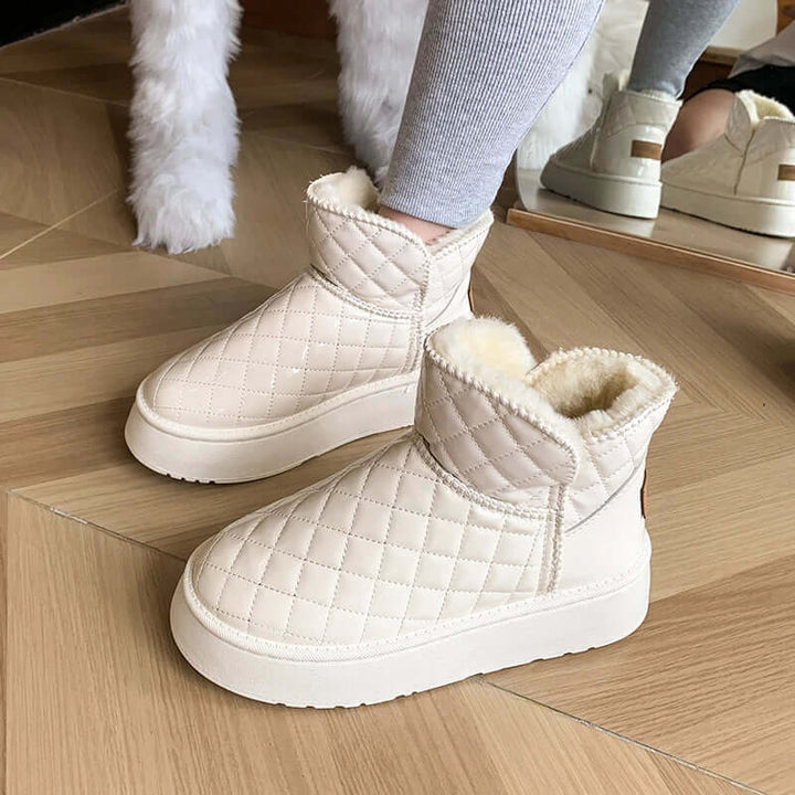 Women's Waterproof Chunky Sole Boots