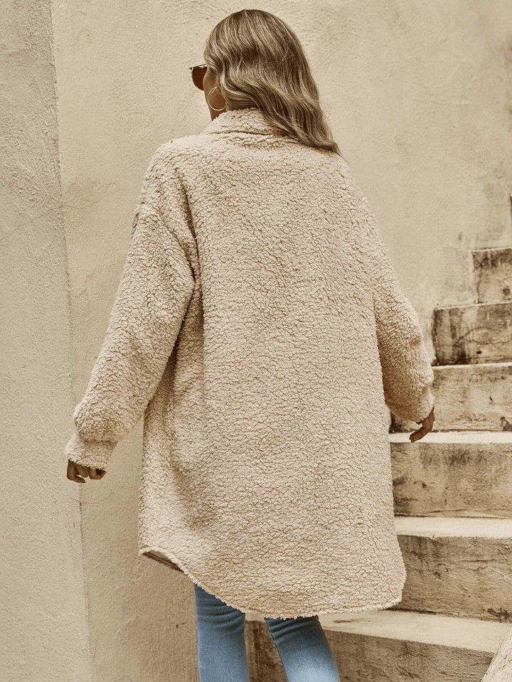 Women's Long Knit Cardigan - Button Down, Lightweight Layer