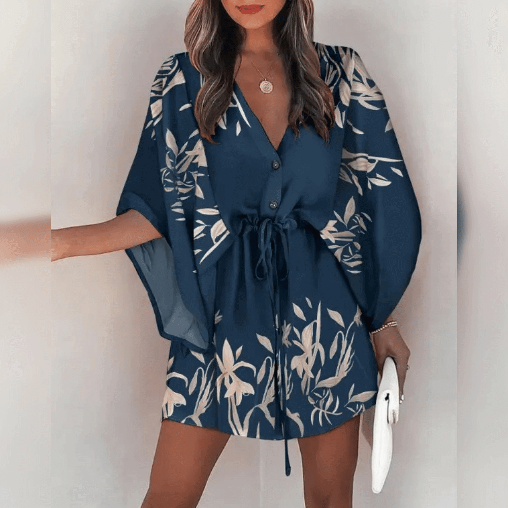 Elegant Summer Dress: Sustainable & Breathable Women's Dress