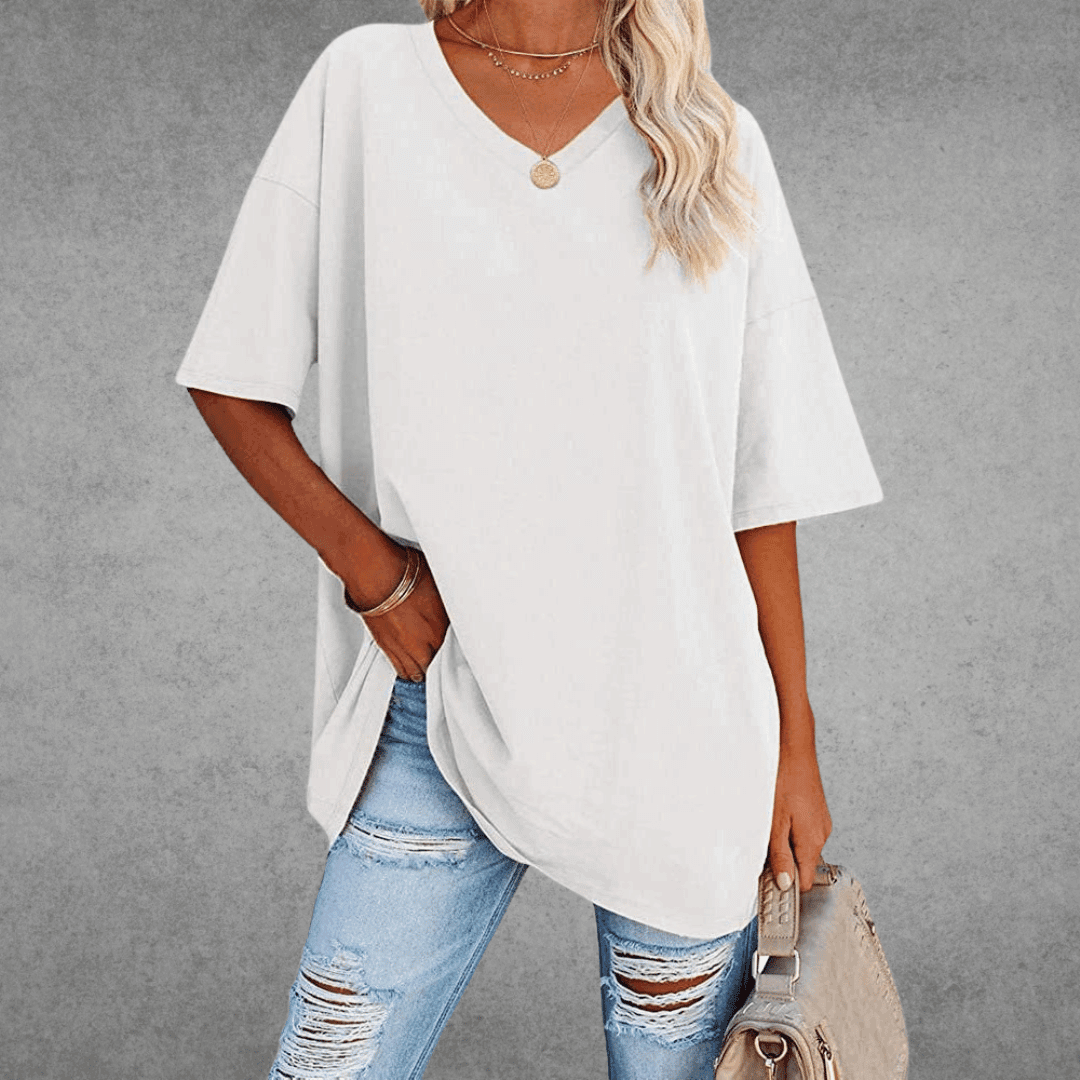 Women's V-Neck Short Sleeve T-Shirt