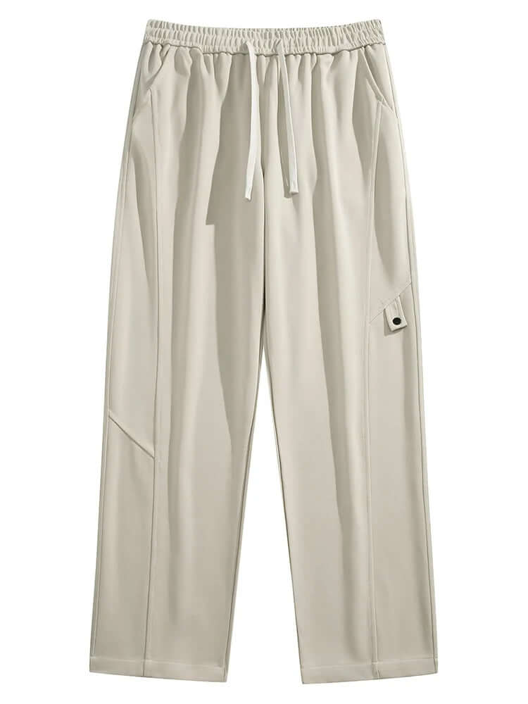 Men's Relaxed-Fit Cotton Trousers: Casual Everyday Pants