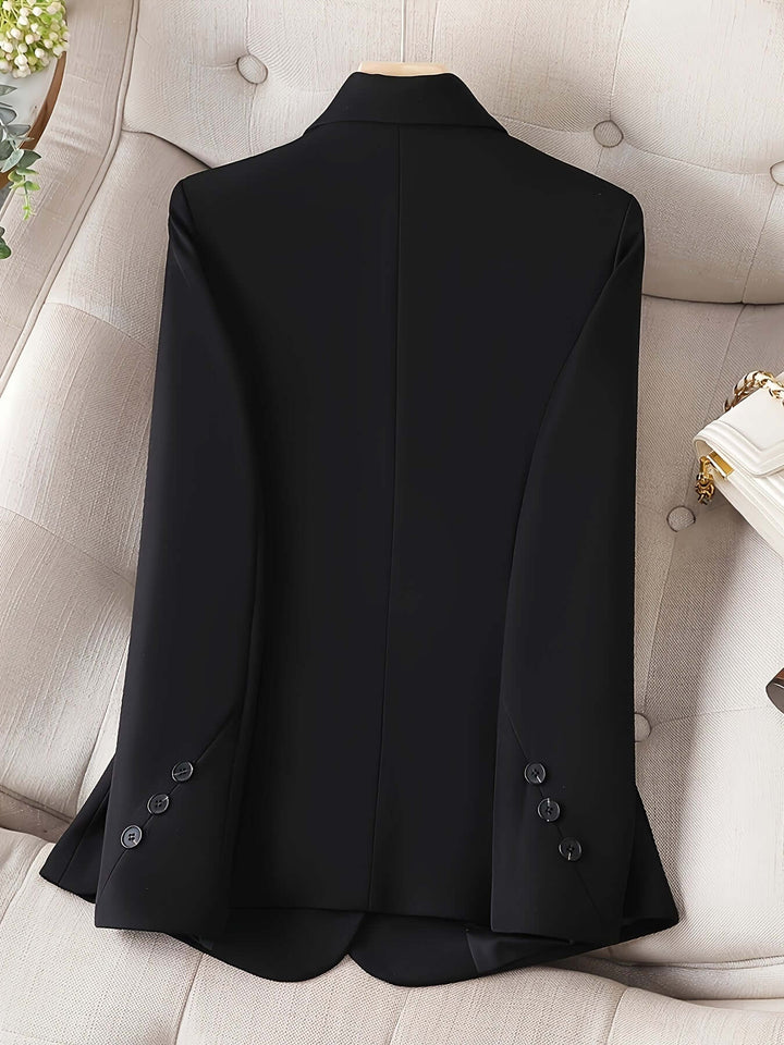 Women's Classic Tailored Single-Button Blazer