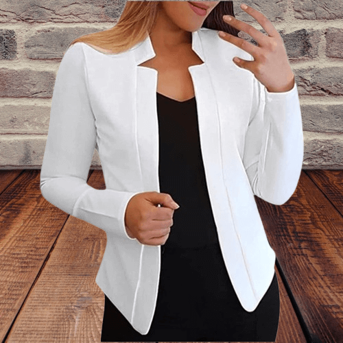Women's Slim Fit Blazer Vest: Versatile Tailored Style