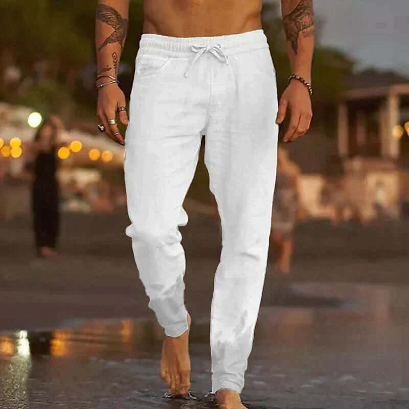 Men's Casual Breathable Elastic Waist Pants