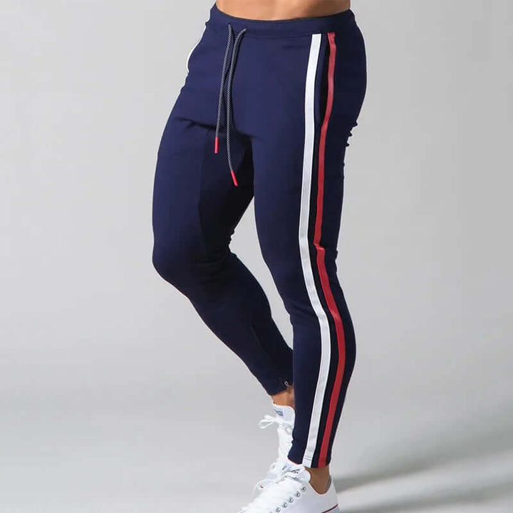 Men's Stripe Skinny Pants: Casual & Outdoor Style