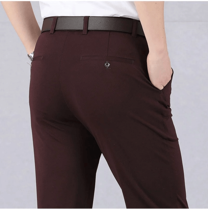 Men's Stretchy Formal Trousers: Comfortable & Stylish
