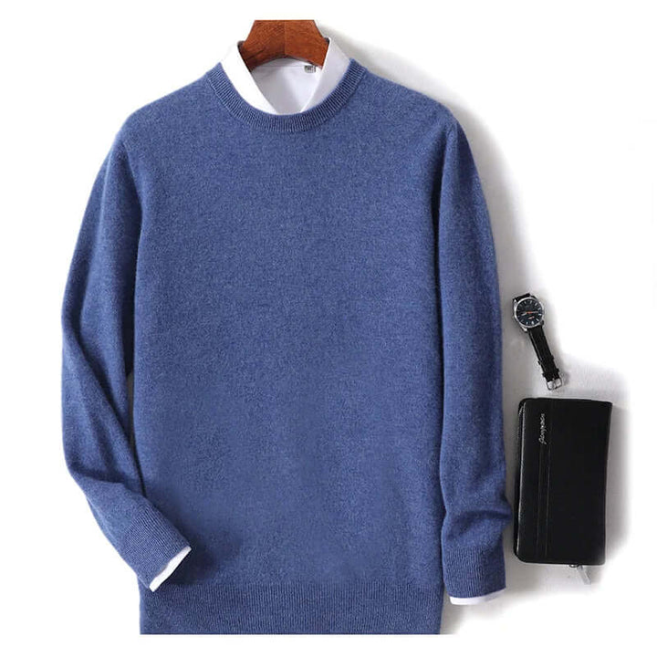 Men's Classic Crew Neck Knit Sweater