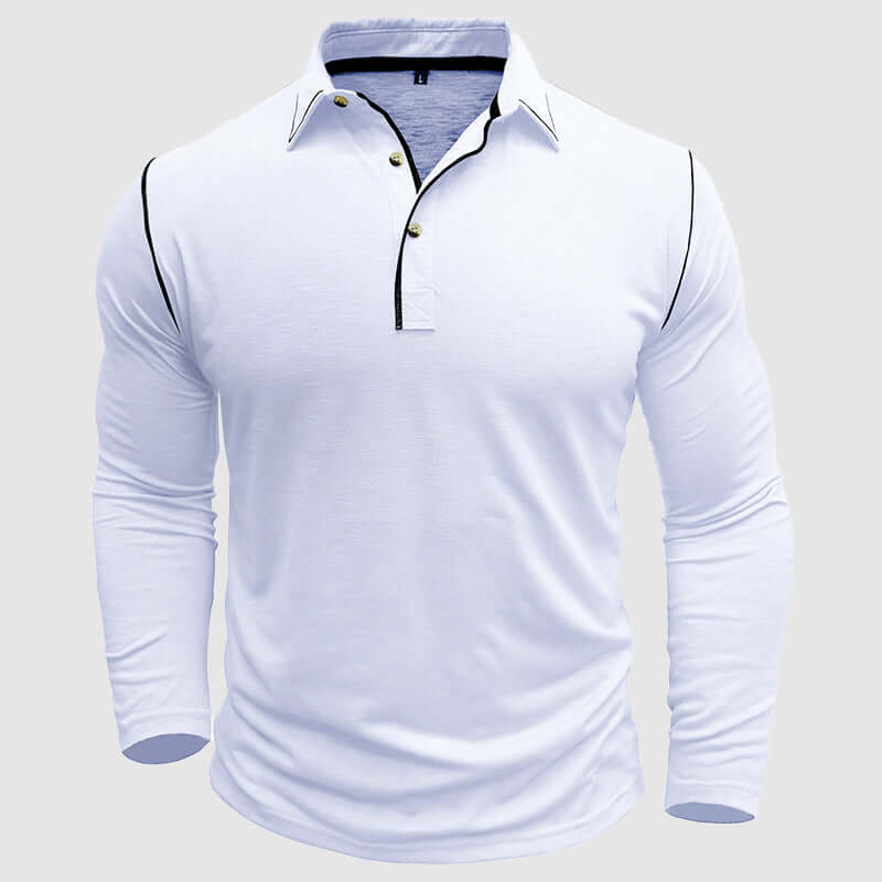 Men's Regular Fit Polo Shirt with Contrast Trim