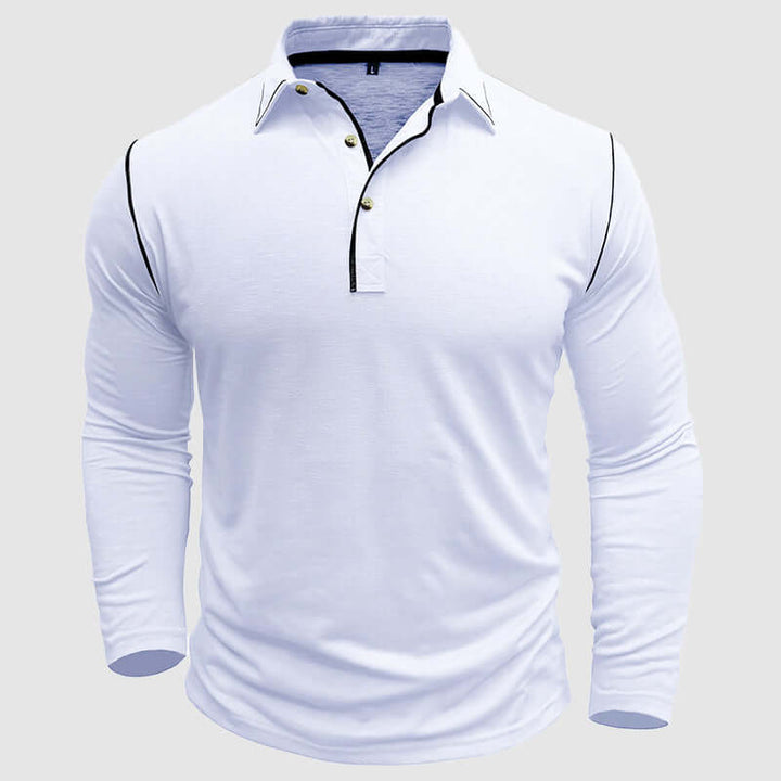 Men's Regular Fit Polo Shirt with Contrast Trim