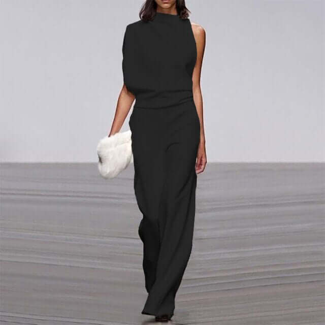 Women's Summer Glam Jumpsuit: Effortless Chic Style