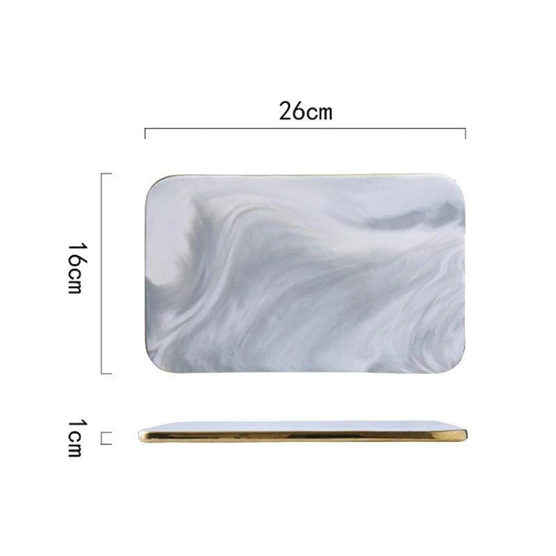 Elegant marble cutting board with smooth, luxurious surface for gourmet cooking, perfect for slicing and artistic serving.