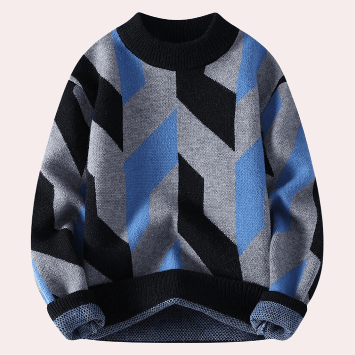 Men's Casual Knit Sweater: Soft, Stylish & Comfortable