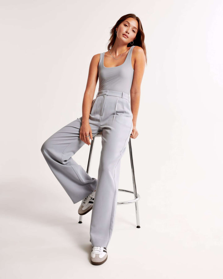 Women's High-Waisted Comfortable Pants: Stylish & Versatile