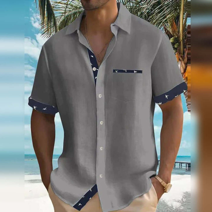 Men's Breathable Short Sleeve Shirt
