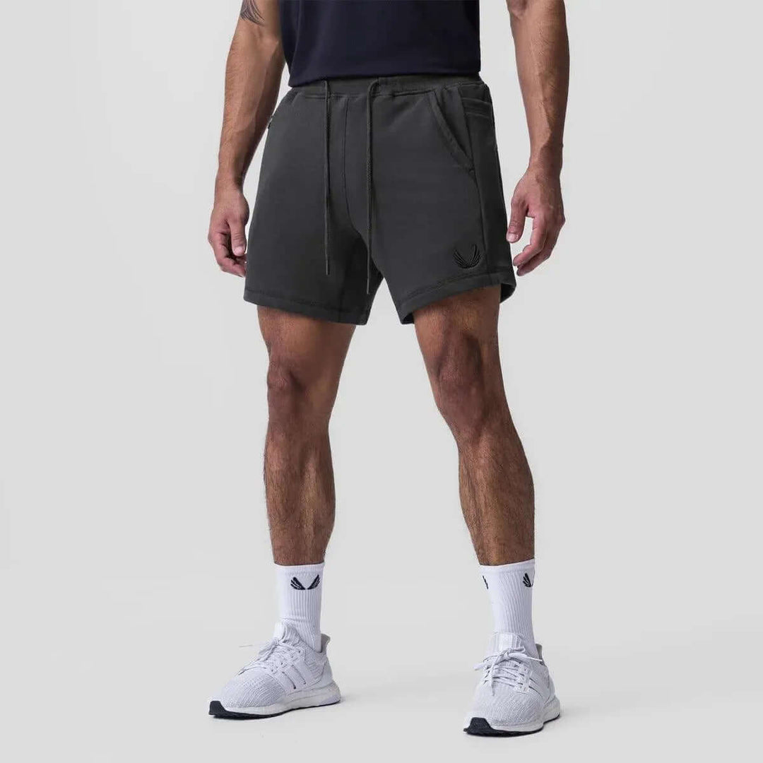 Men's Athletic Shorts: Breathable, Elastic Waistband, Side Pockets