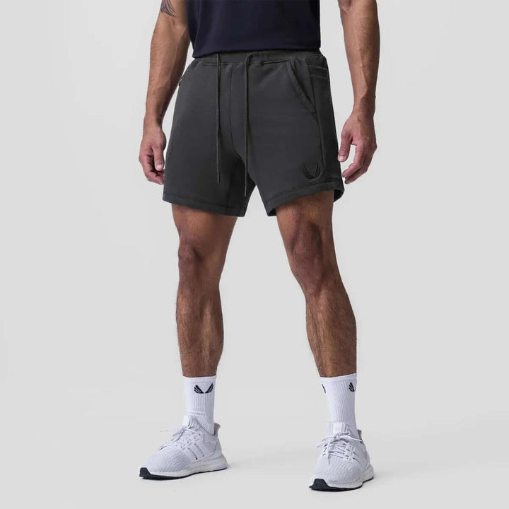 Men's Athletic Shorts: Breathable, Elastic Waistband, Side Pockets