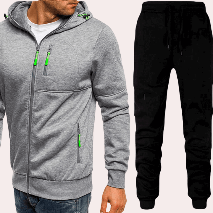 Men's Casual Hoodie and Pants Set