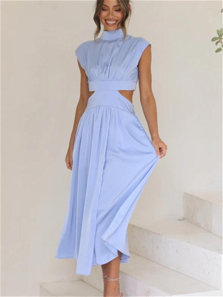 Women's Sleeveless Summer Dress: Lightweight Casual Dress