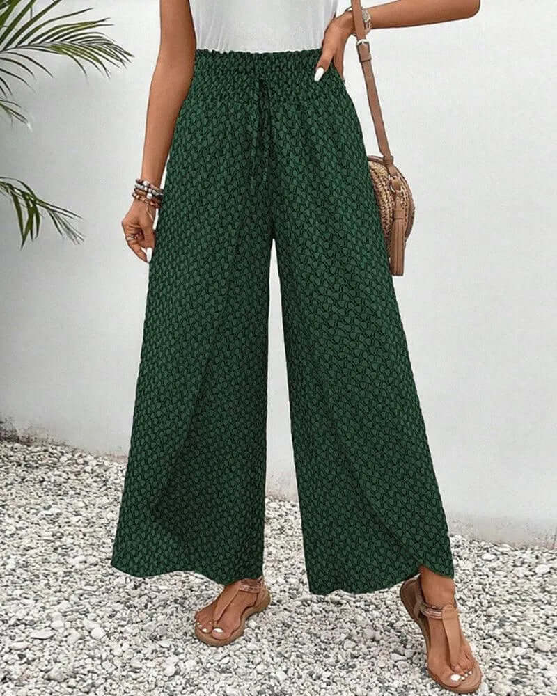 Women's High Waist Wide Leg Palazzo Pants