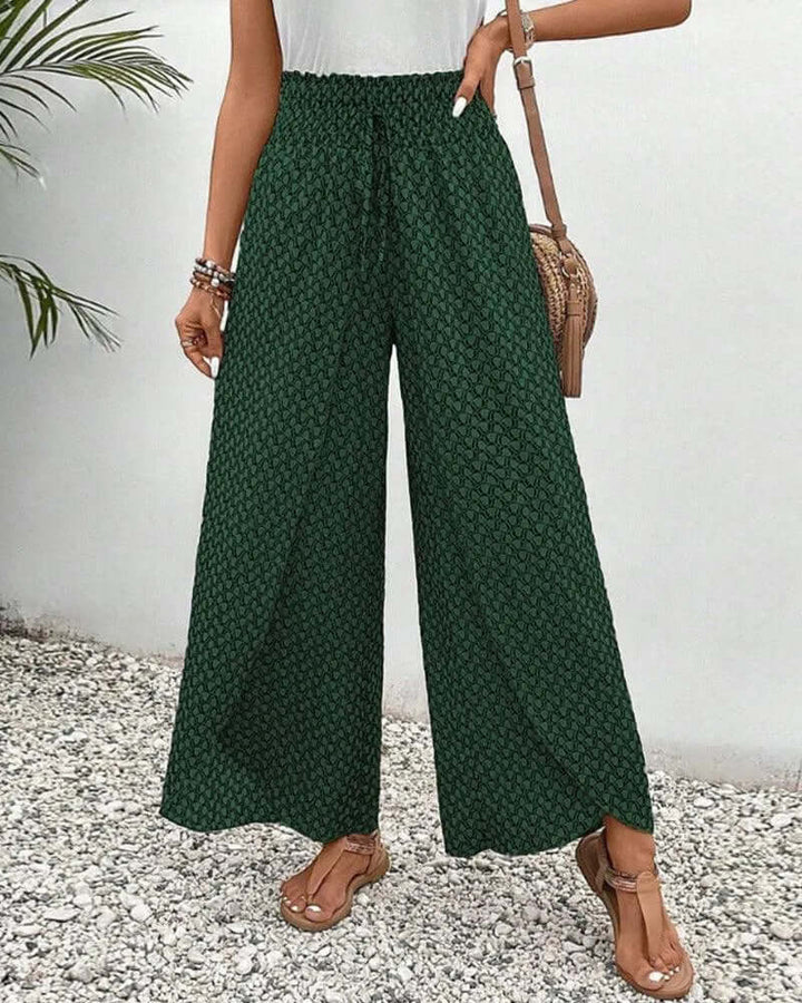 Women's High Waist Wide Leg Palazzo Pants