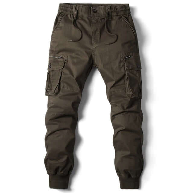 Men's Relaxed-Fit Cargo Pants: Multiple Pockets & Durable Cotton