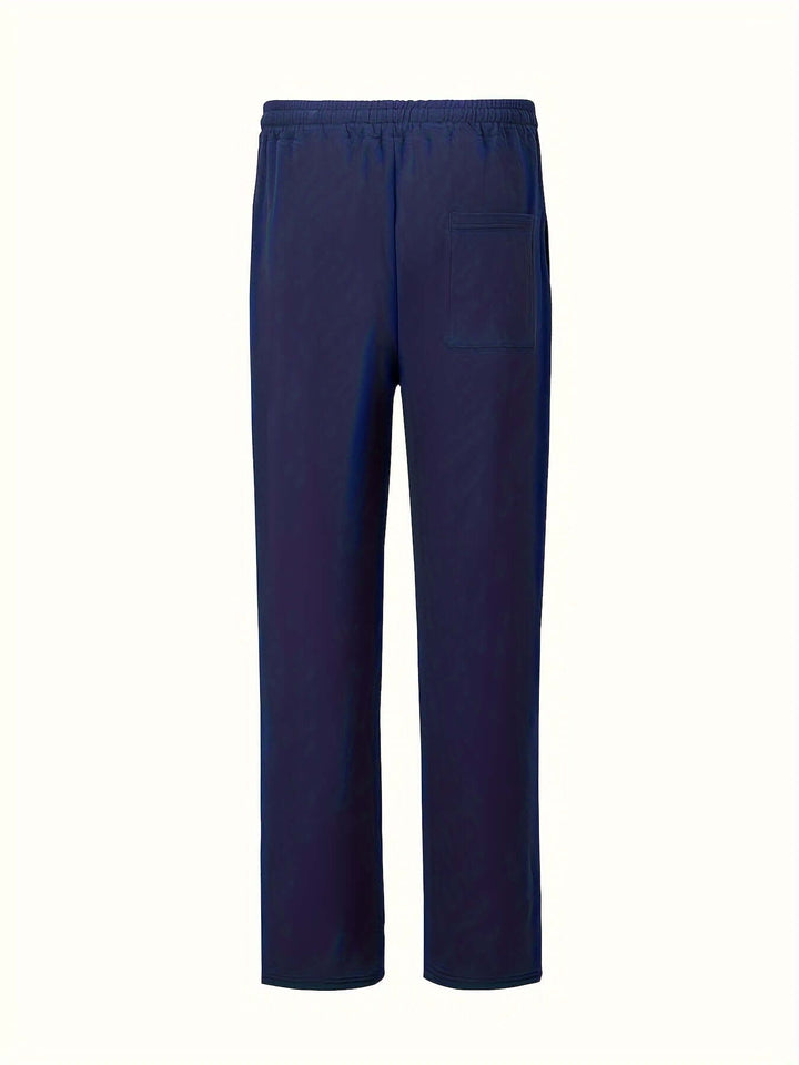 Men's Lightweight Drawstring Beach Pants: Relaxed Fit Linen Trousers