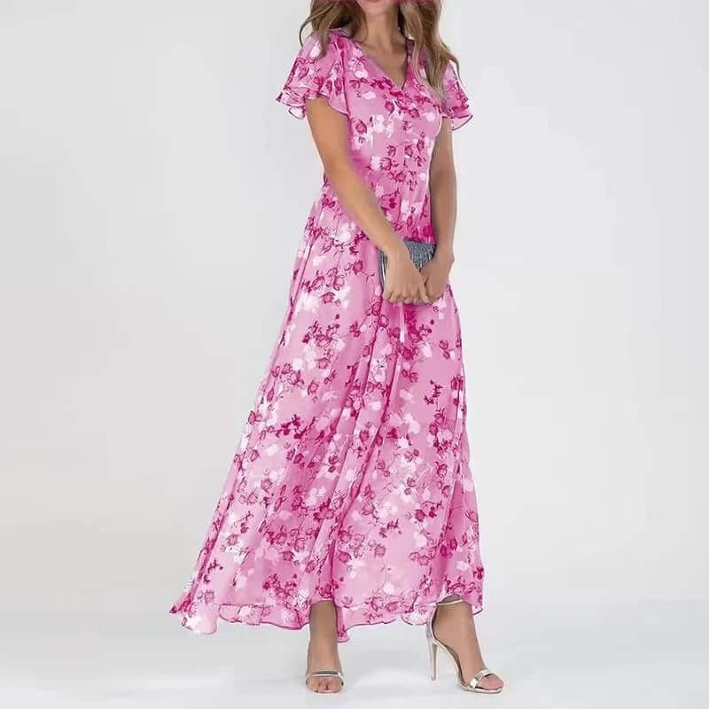 Elegant Midi Women's Dress